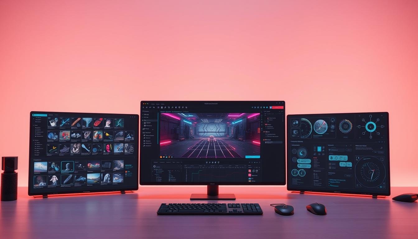 Drag and drop game engine