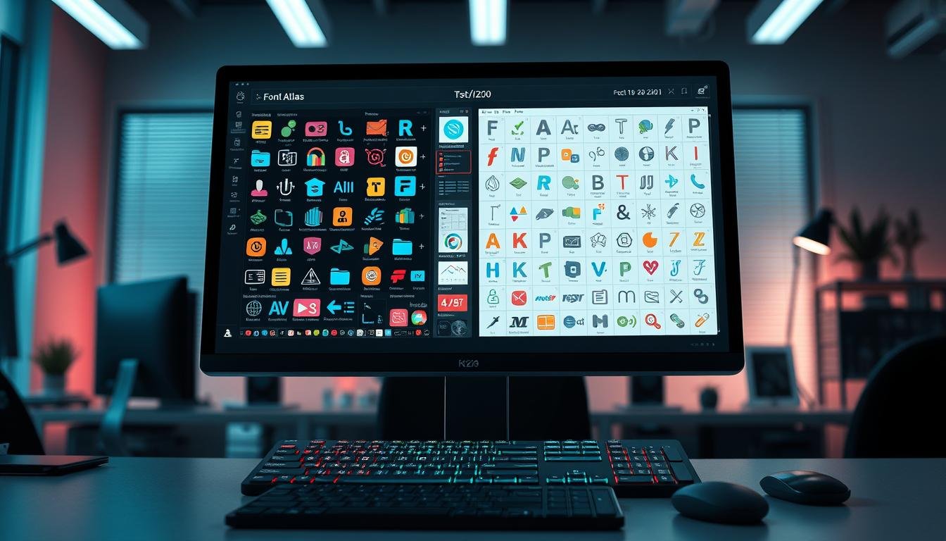 UI Icon Font Optimization