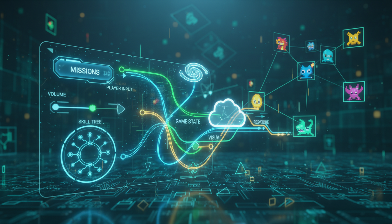 feedback loops in interactive game ui systems