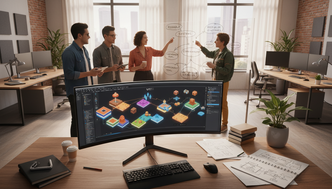 reusing mini projects as modular unity systems