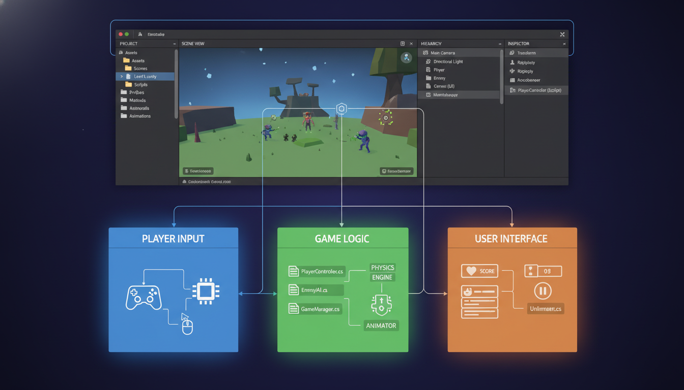 unity mini projects for understanding game architecture