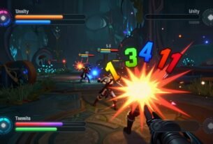 Unity HUD system, health bar UI tutorial mobile