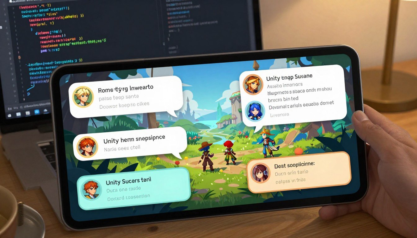Unity dialog system, RPG dialogue UI mobile